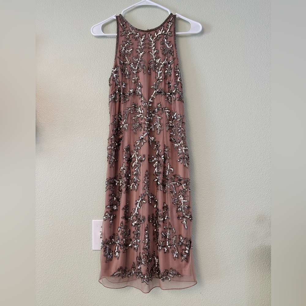 Adrianna Papell Sequin Dress